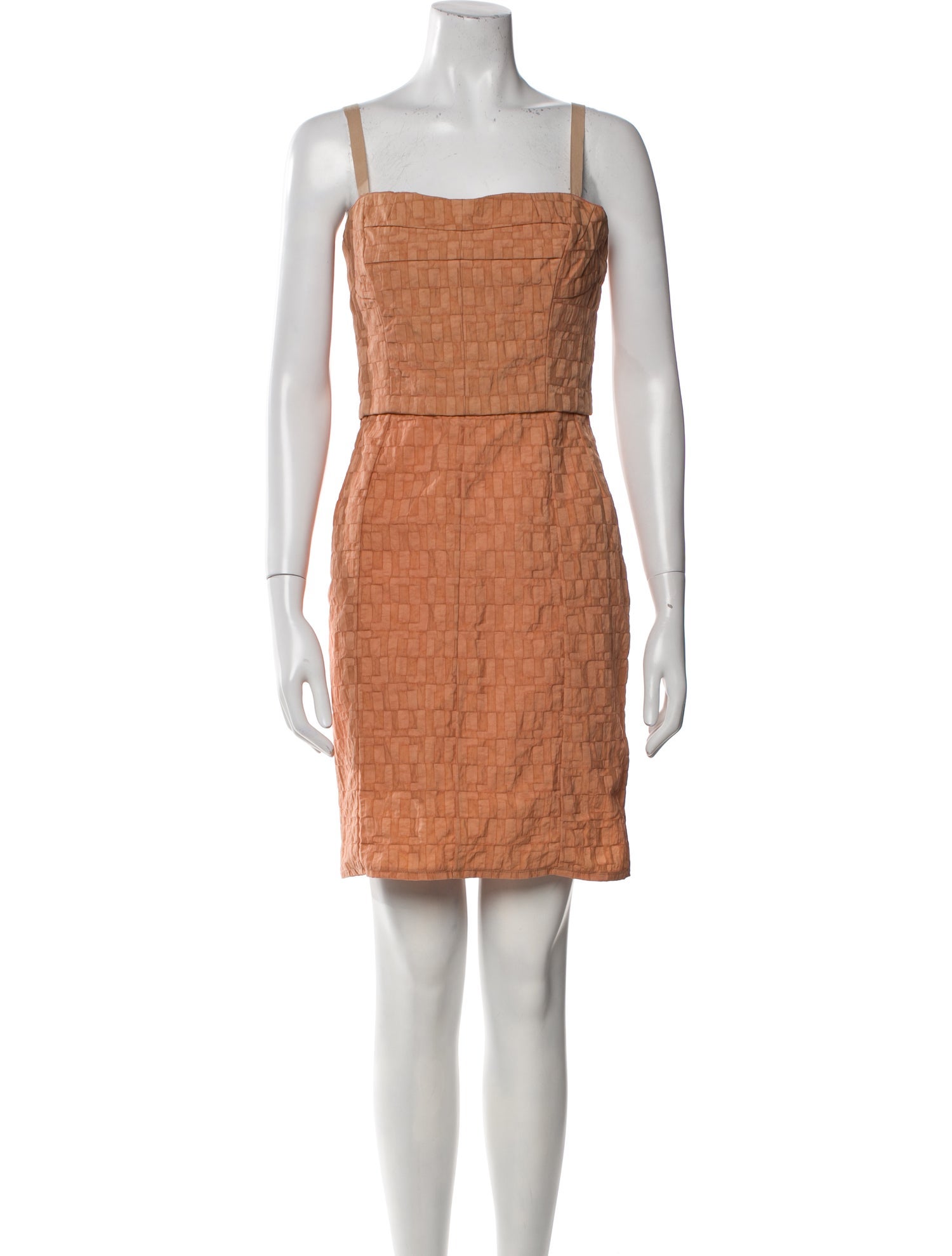 Marni Square Neckline Mini Dress
