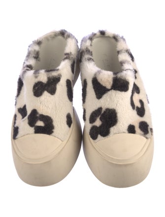 Marni Wool Printed Mules