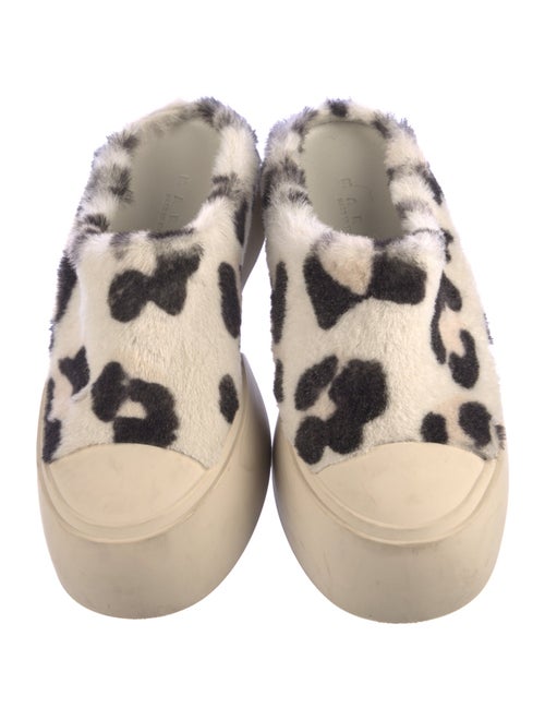 Marni Wool Printed Mules