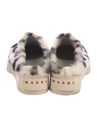 Marni Wool Printed Mules