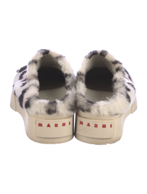 Marni Wool Printed Mules