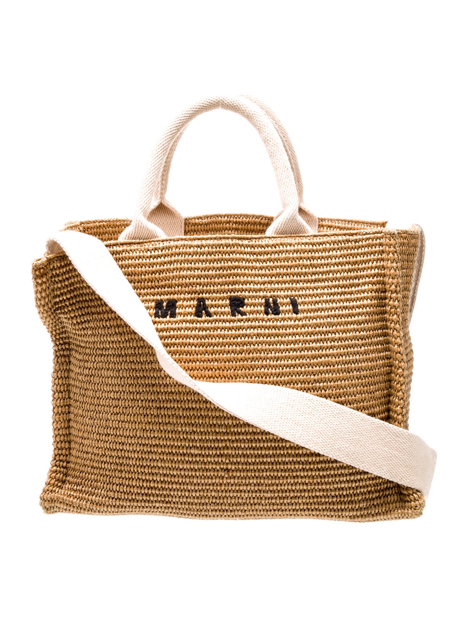 Marni Raffia Crossbody Bag