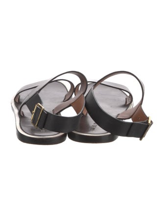 Marni Leather Slingback Sandals
