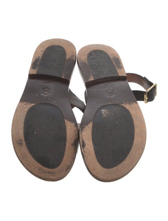 Marni Leather Slingback Sandals