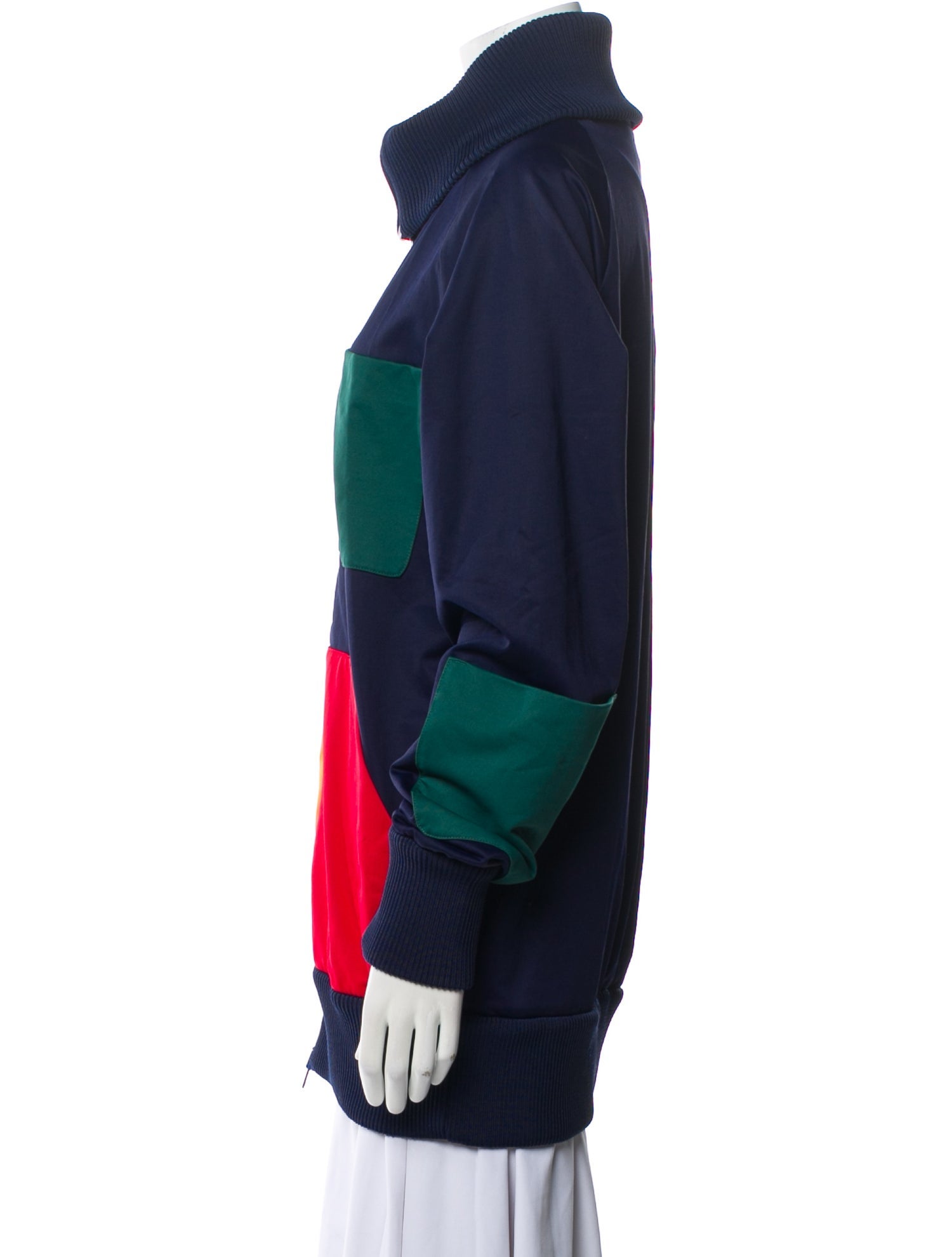 Marni Nylon Colorblock Pattern Jacket