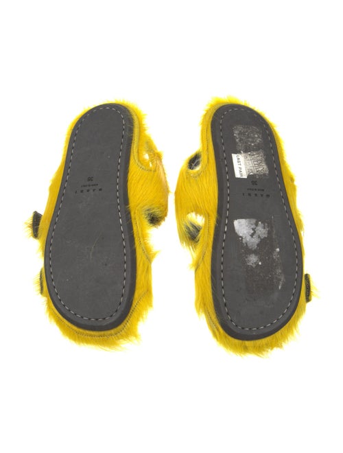 Marni Mohair Slides