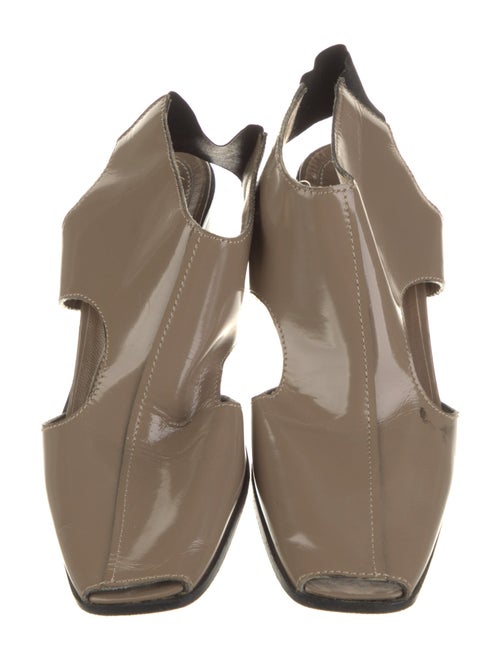 Marni Patent Leather Slingback Pumps