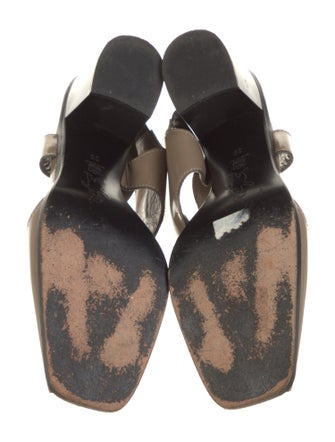 Marni Patent Leather Slingback Pumps