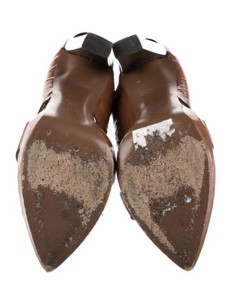 Marni Patent Leather Slingback Sandals