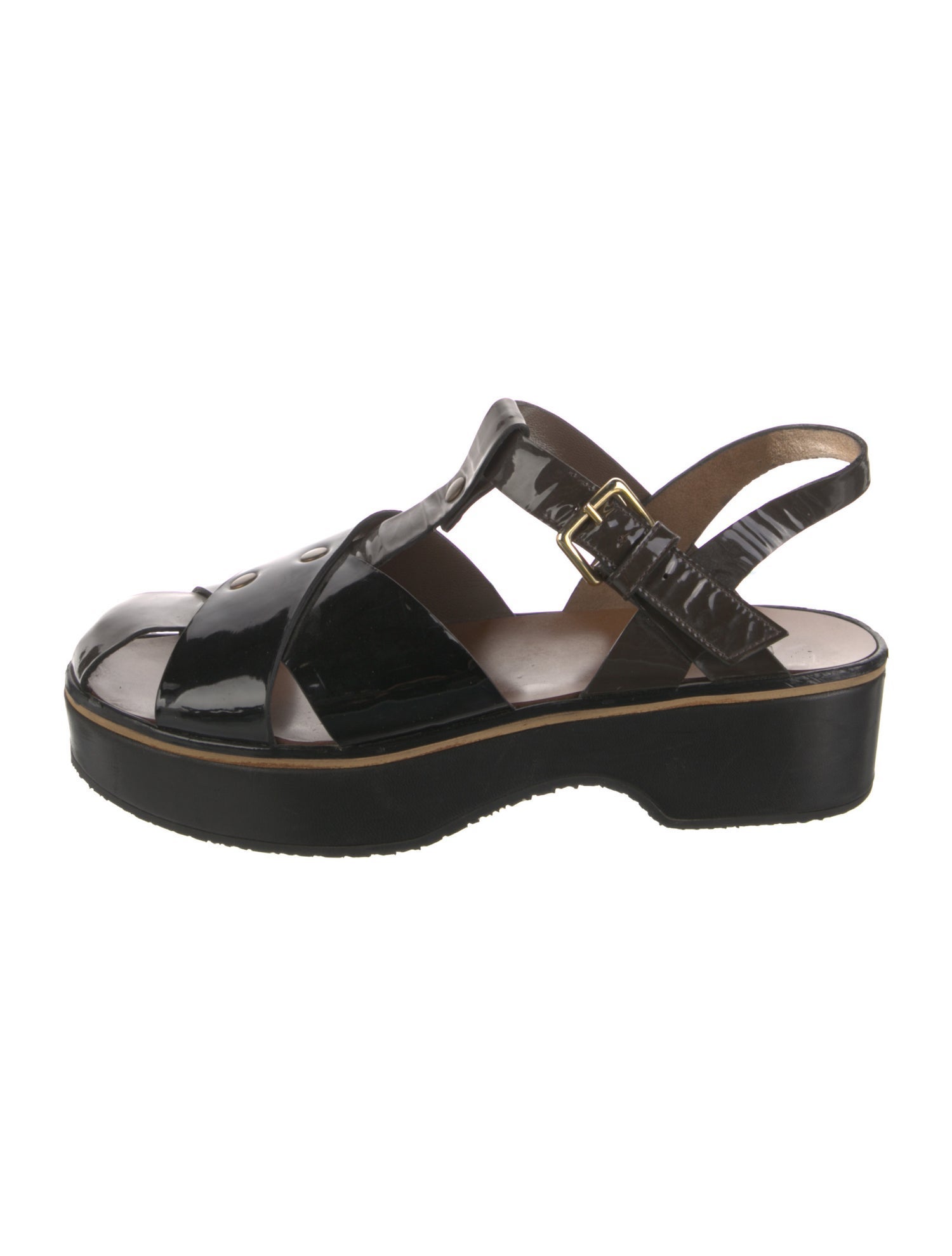 Marni Patent Leather Sandals
