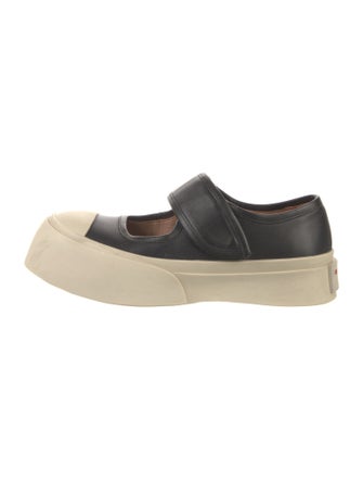 Marni Leather Mary Jane Flats