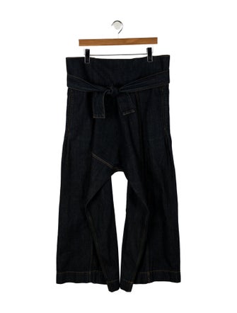 Marni High-Rise Wide Leg Jeans