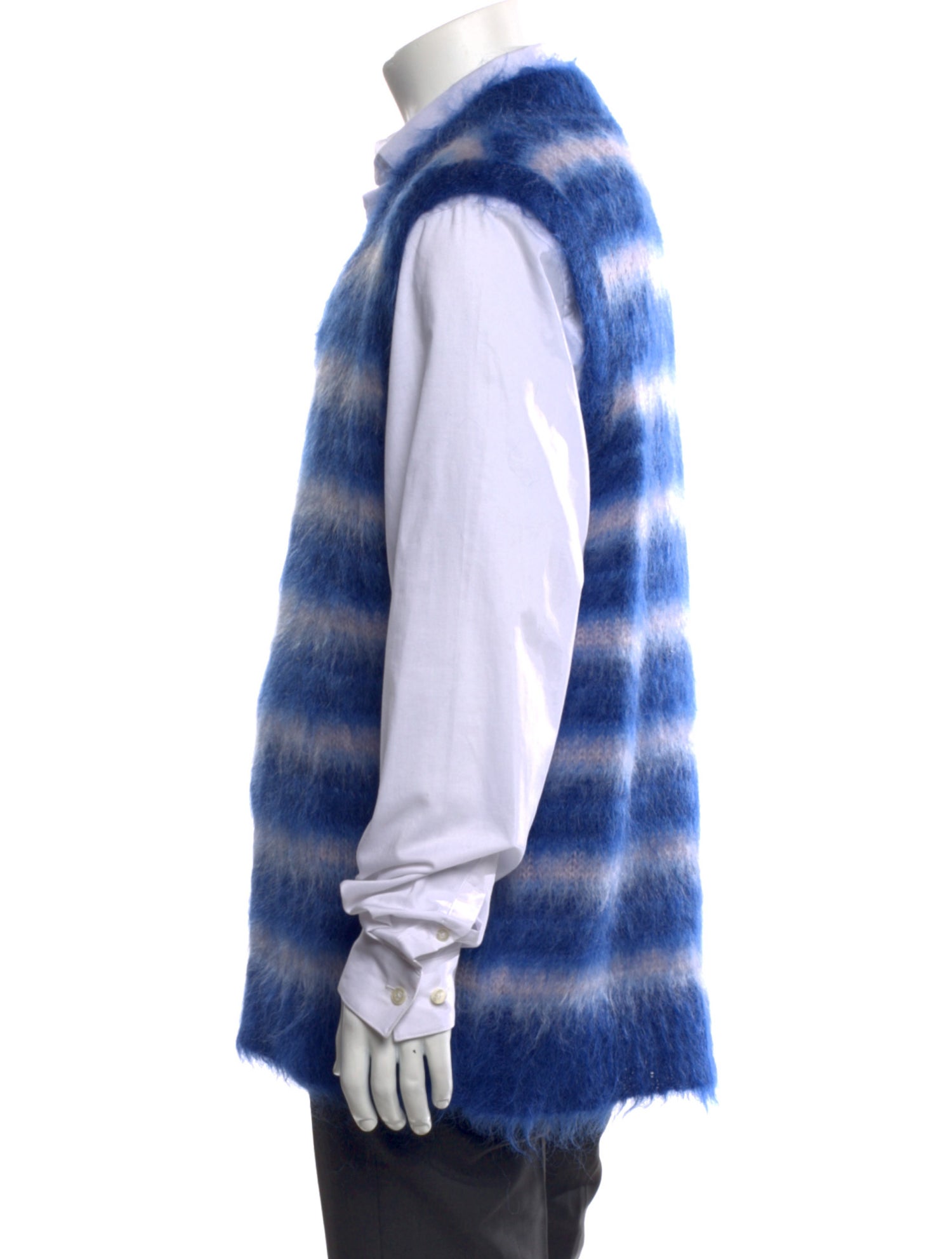 Marni Mohair Striped Sweater Vest