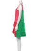 Marni Colorblock Pattern Mini Dress