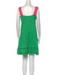 Marni Colorblock Pattern Mini Dress