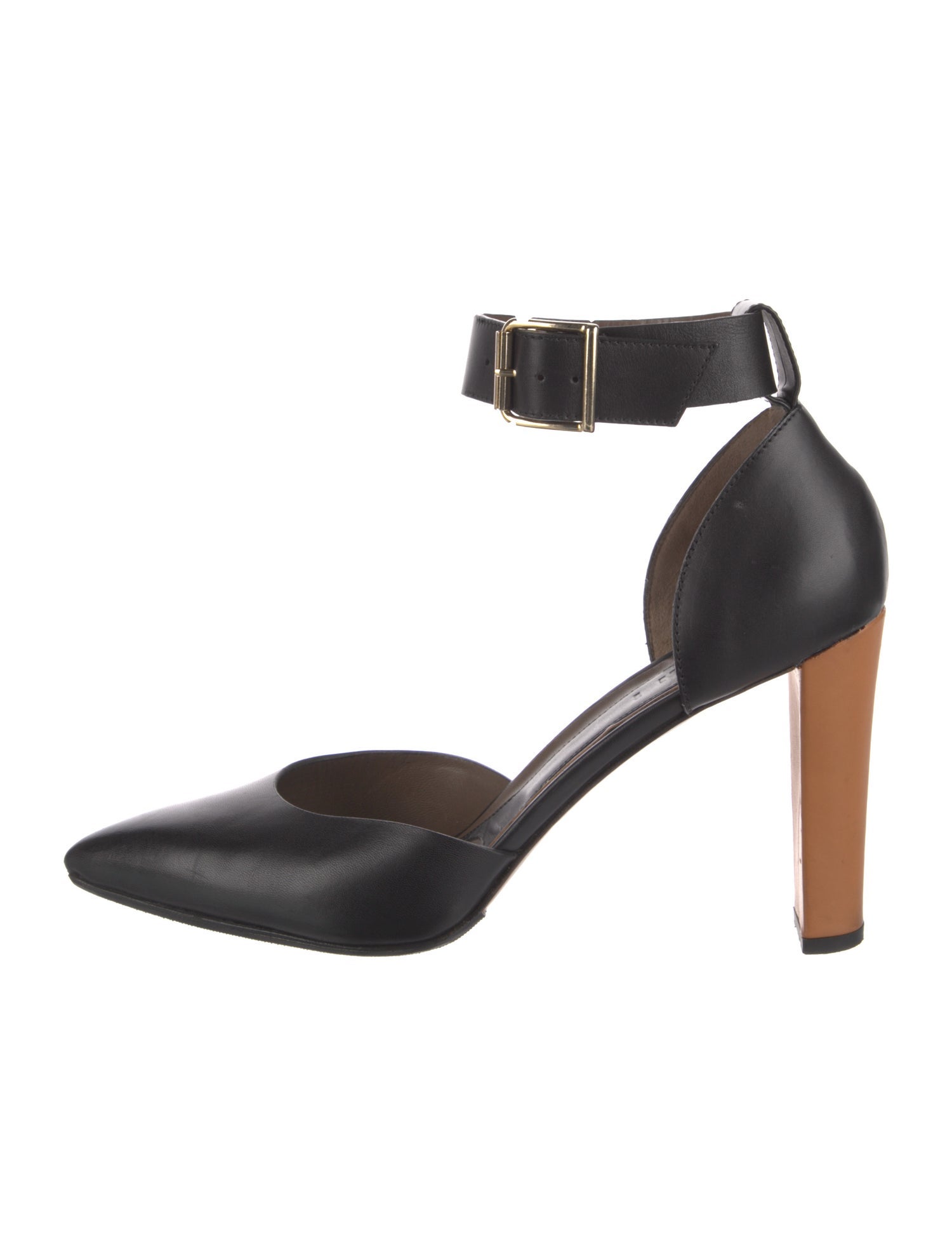Marni Leather D'Orsay Pumps