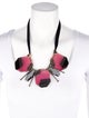 Marni Crystal, Horn & Resin Collar Necklace