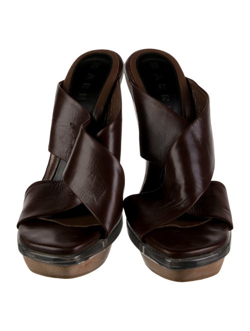 Marni Leather Slides