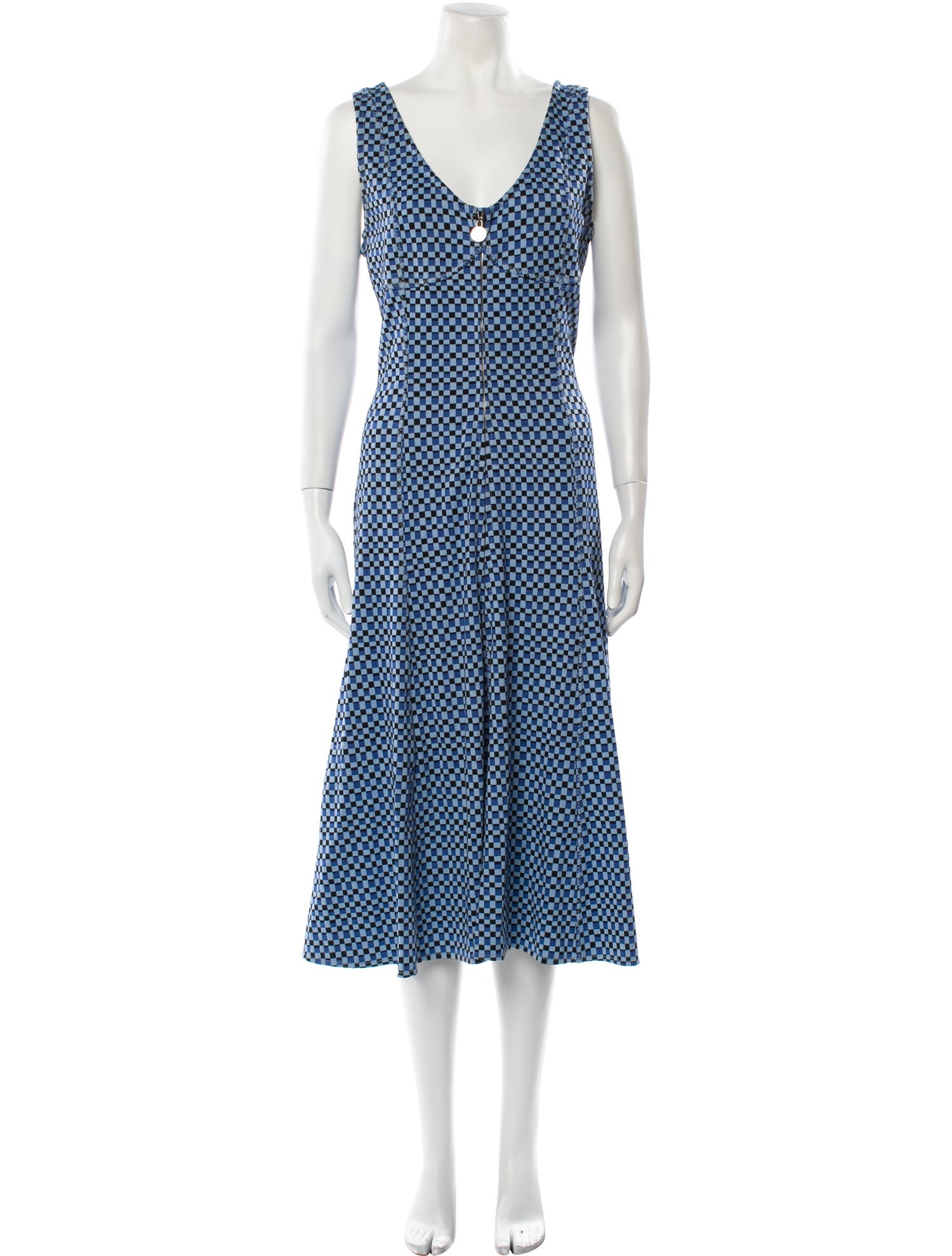 Marni Polka Dot Print Long Dress