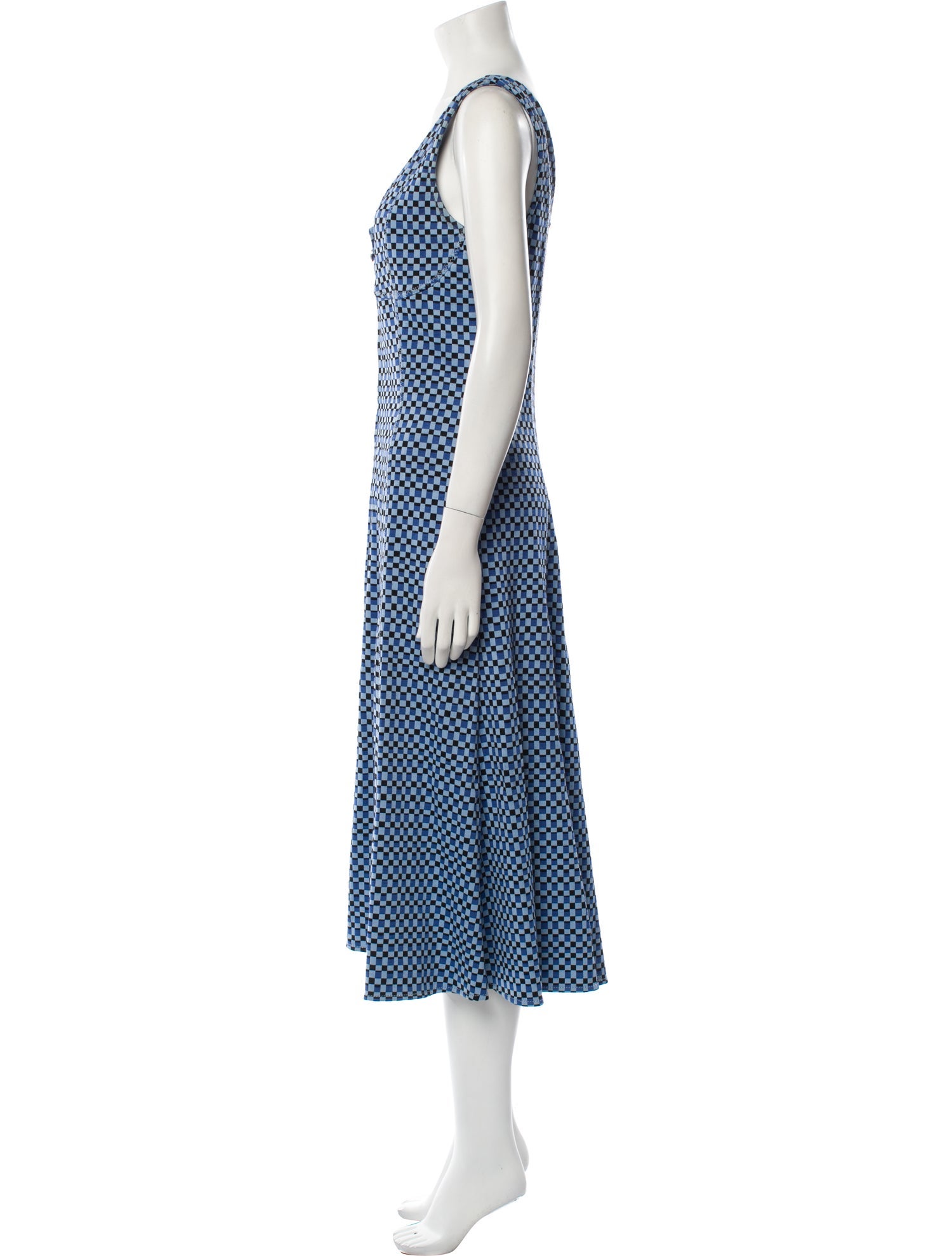Marni Polka Dot Print Long Dress