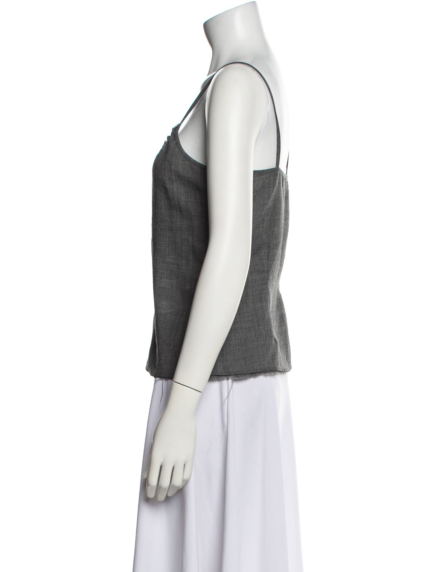 Marni V-Neck Sleeveless Top