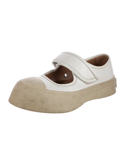 Marni Leather Mary Jane Flats