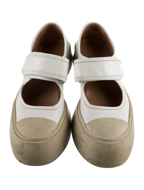 Marni Leather Mary Jane Flats