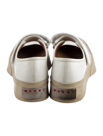 Marni Leather Mary Jane Flats