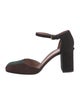 Marni Suede D'Orsay Pumps