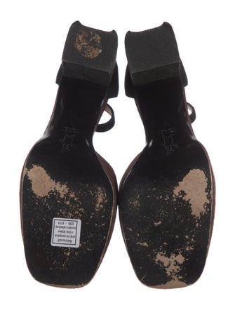 Marni Suede D'Orsay Pumps