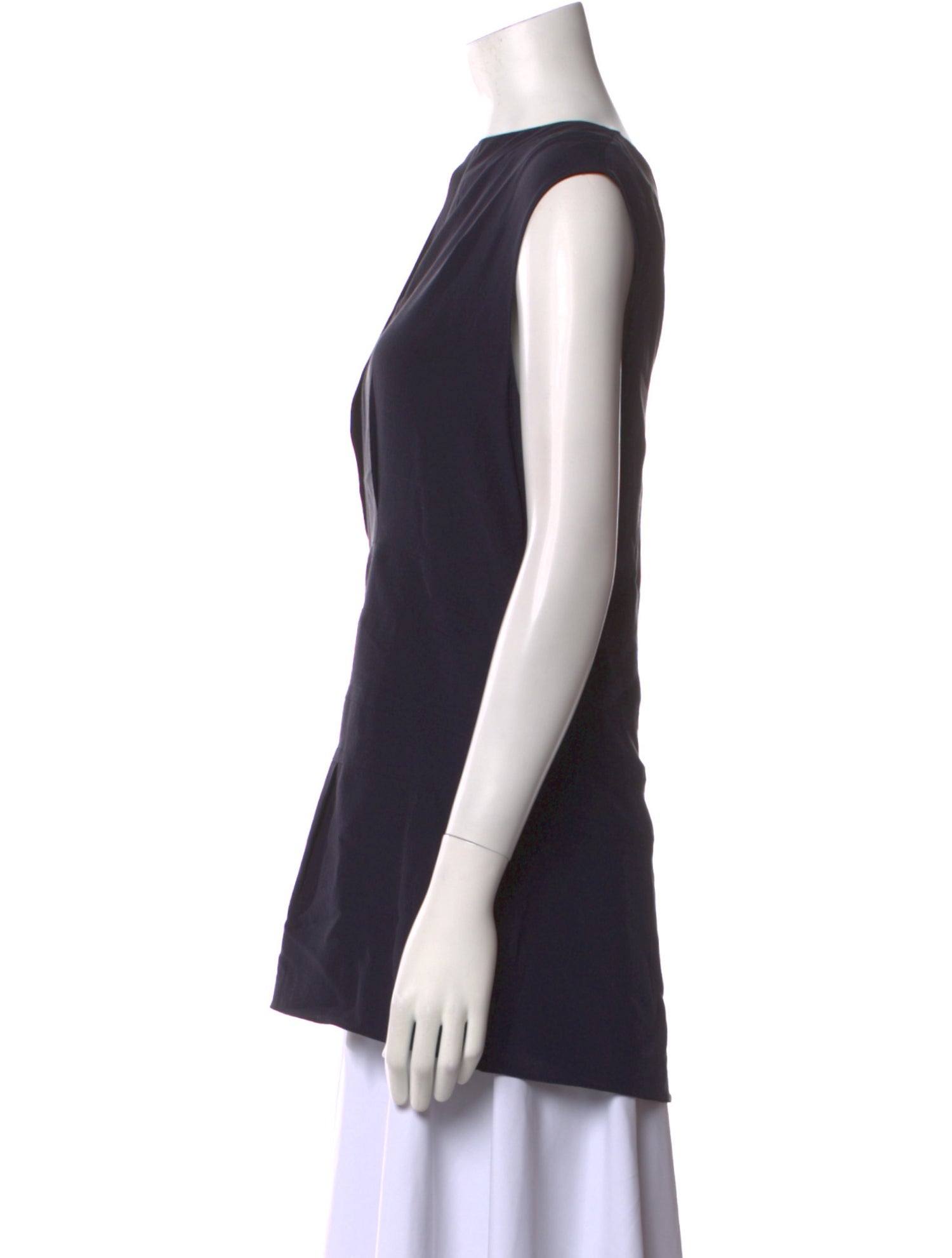 Marni Silk Bateau Neckline Tunic