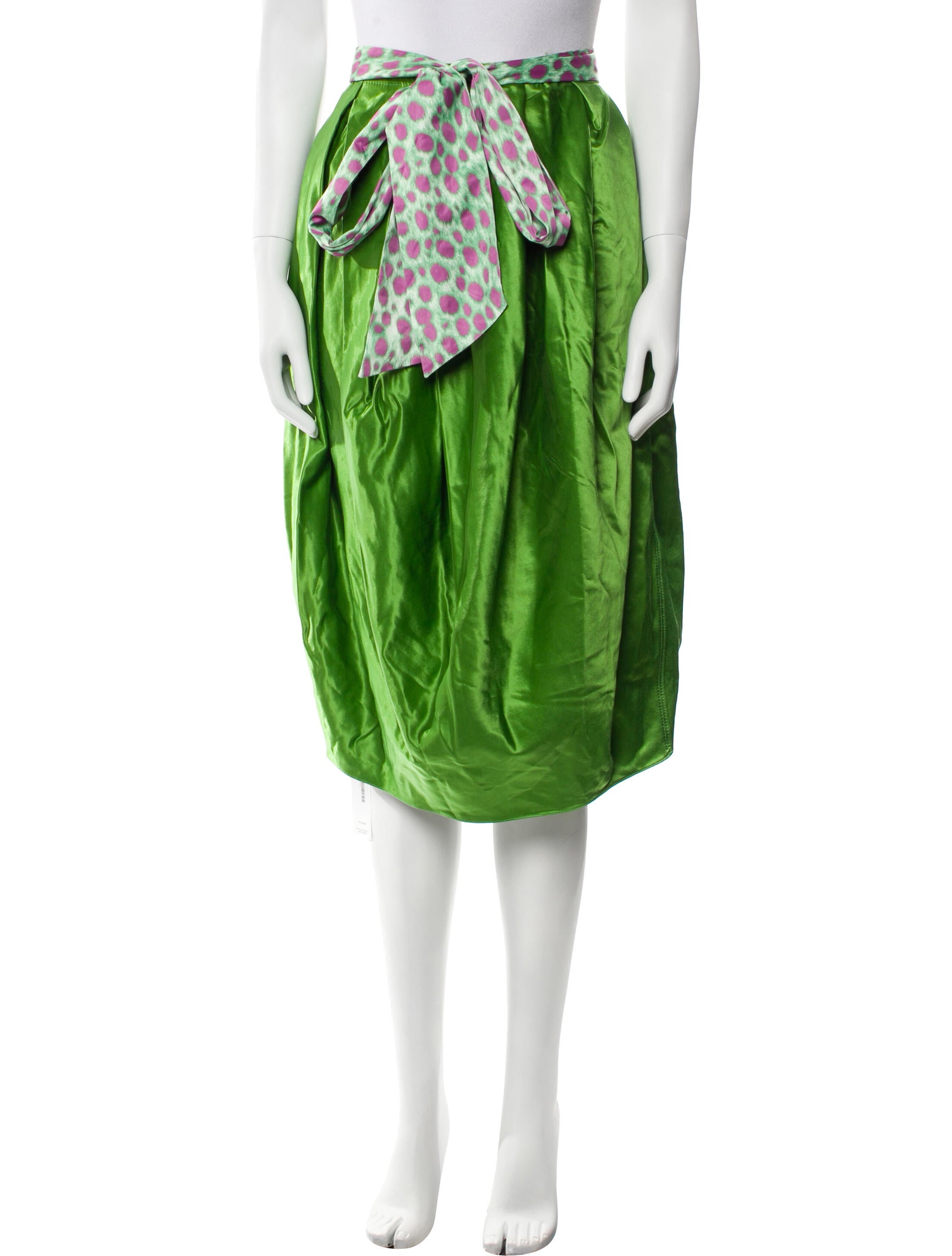 Marni Printed Strapless Tunic