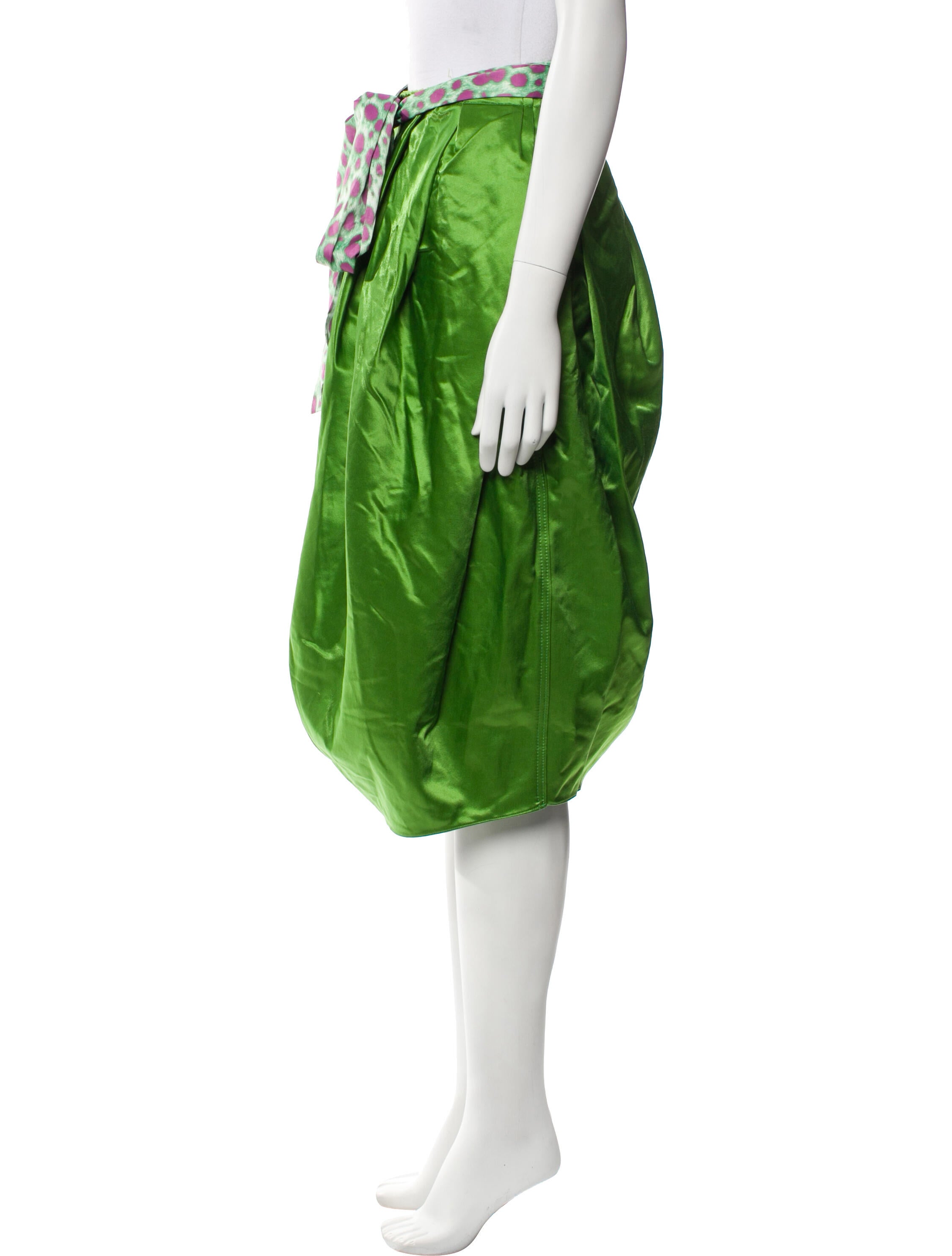 Marni Printed Strapless Tunic