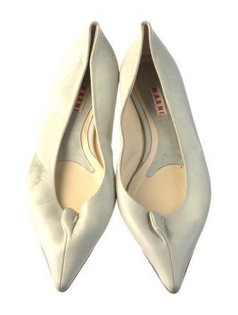 Marni Leather Ballet Flats