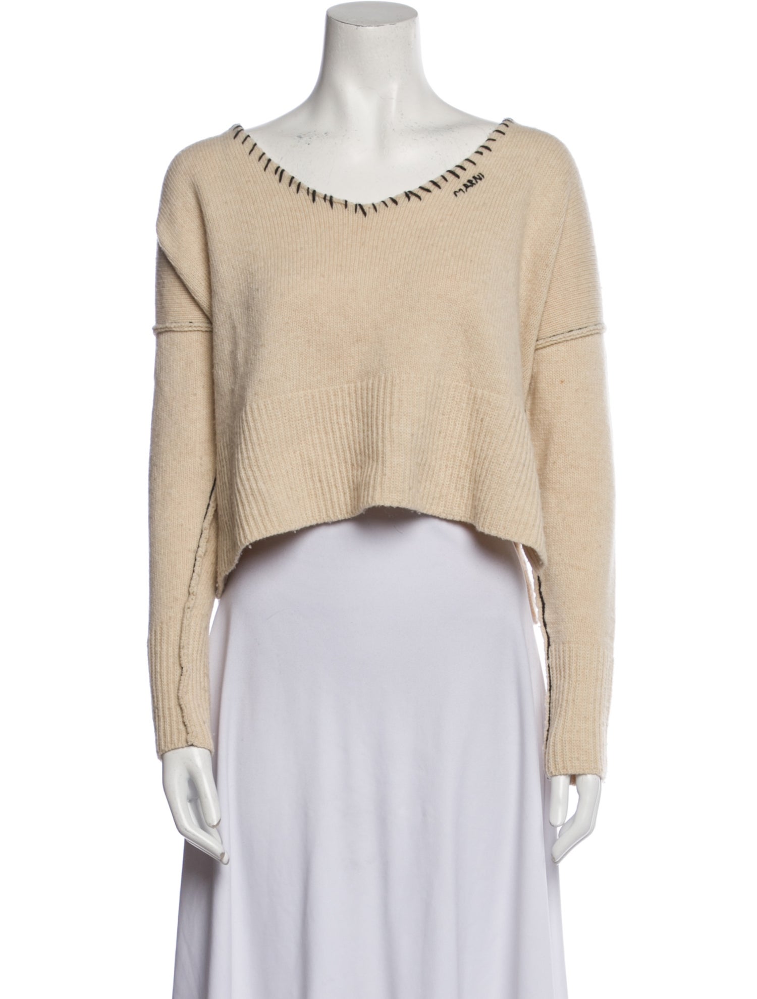 Marni Scoop Neck Sweater