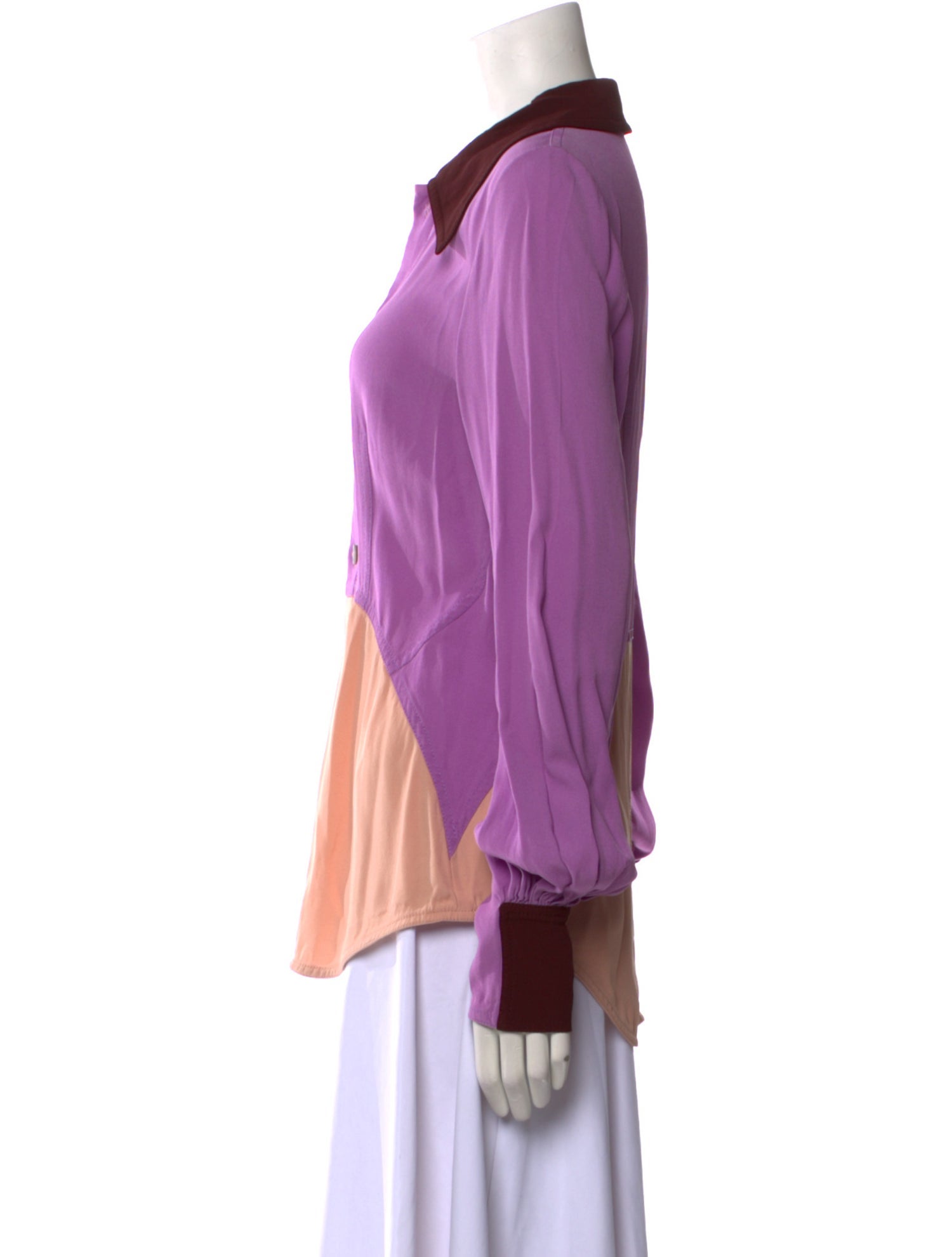 Marni Long Sleeve Button-Up Top