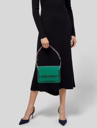 Marni Leather Shoulder Bag
