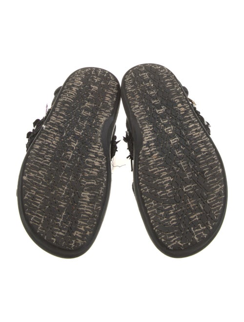 Marni Wool Sequin Embellishments Slingback Sandals