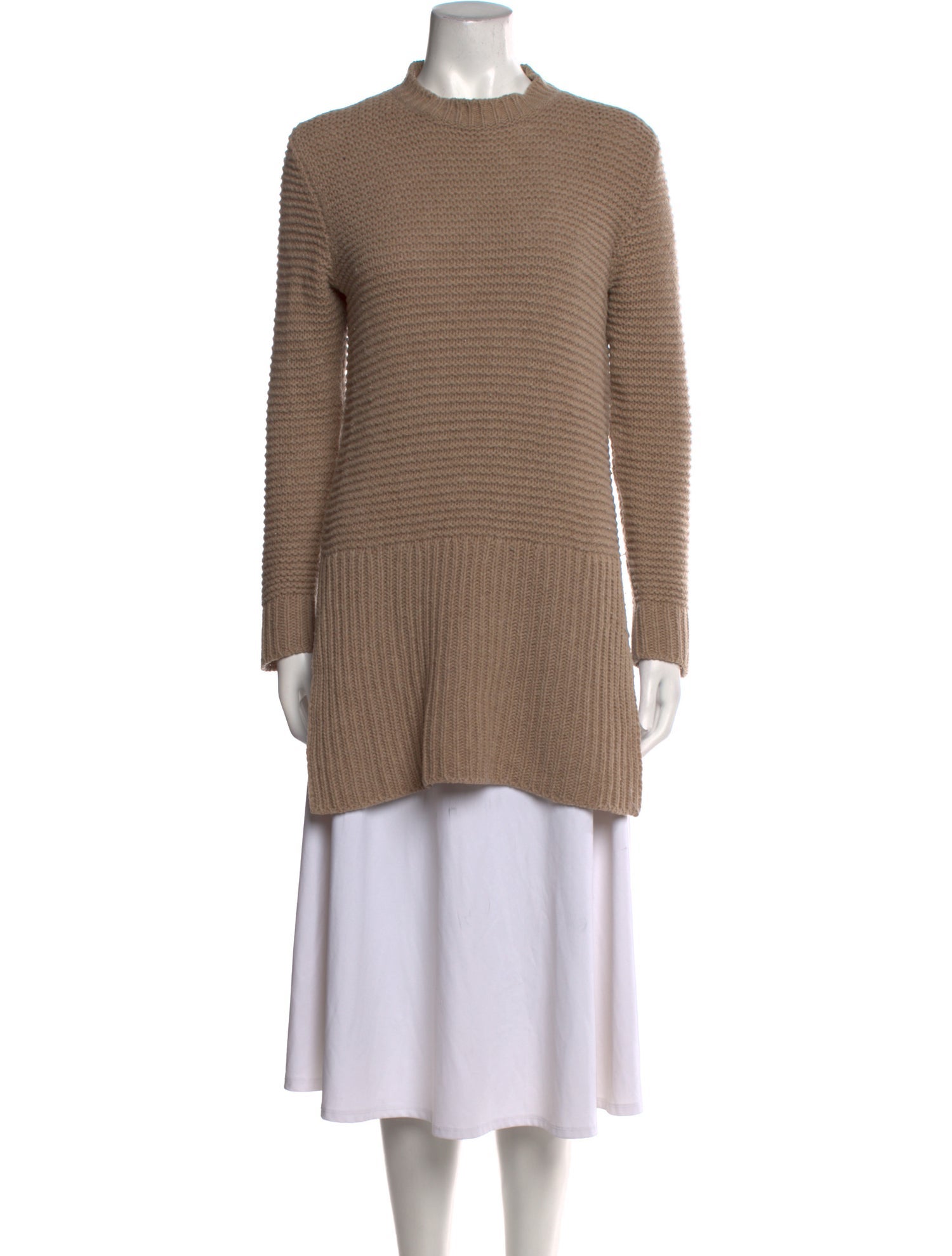 Marni Virgin Wool Mock Neck Sweater