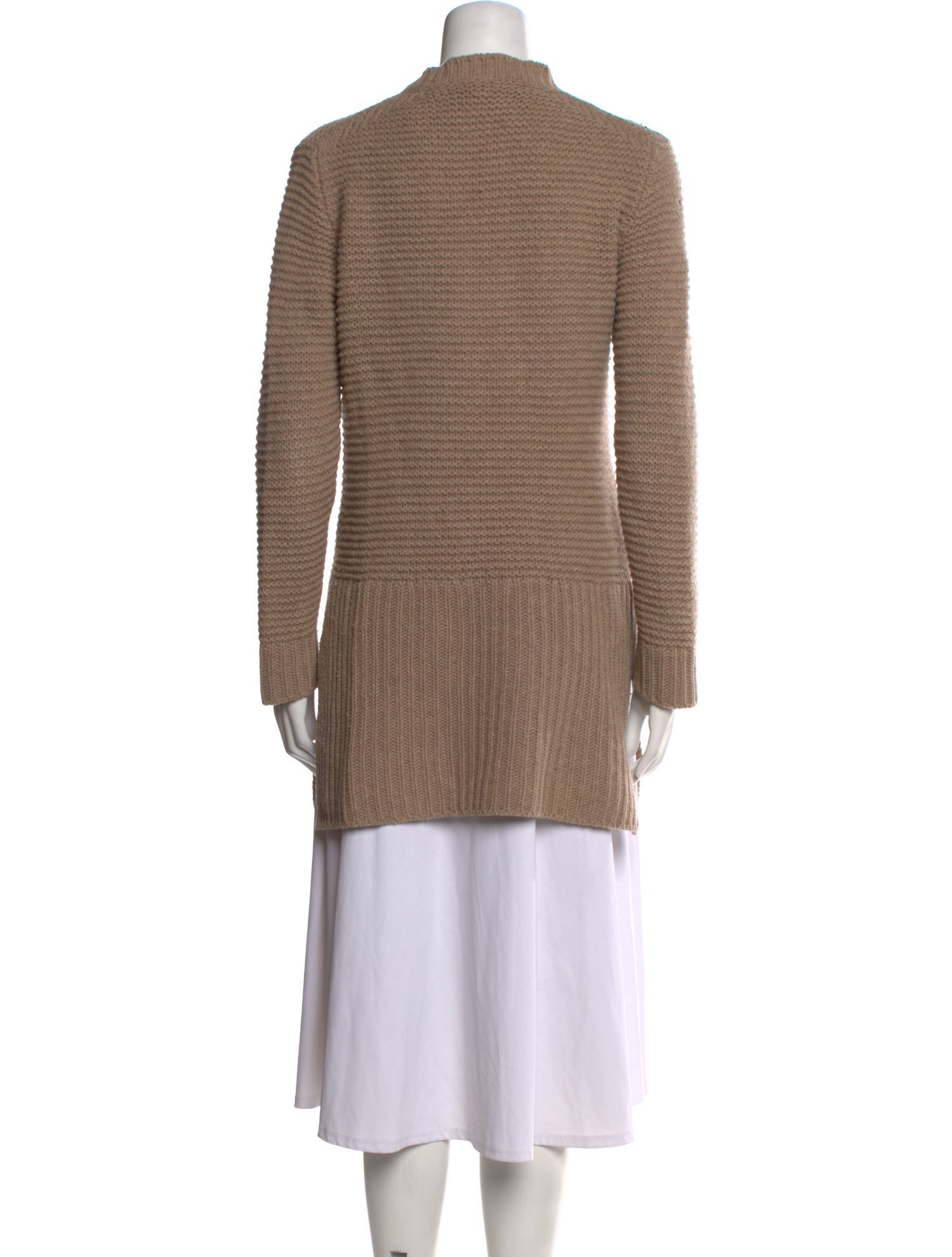 Marni Virgin Wool Mock Neck Sweater