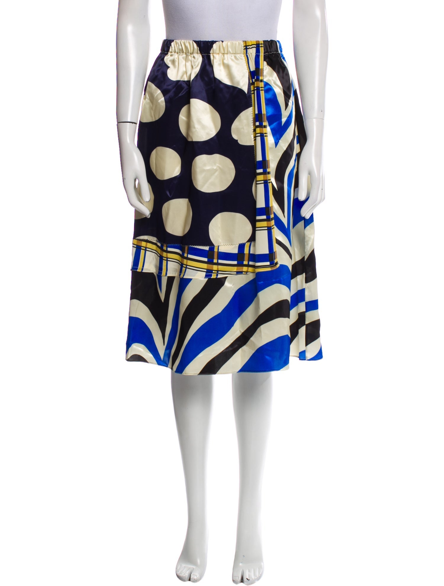 Marni Polka Dot Print Knee-Length Skirt w/ Tags