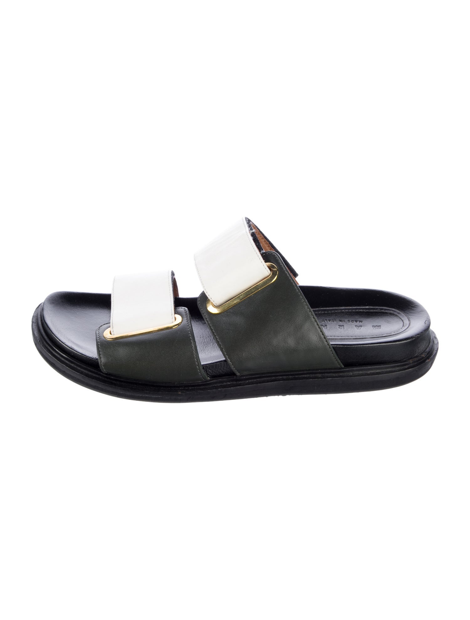 Marni Leather Slides