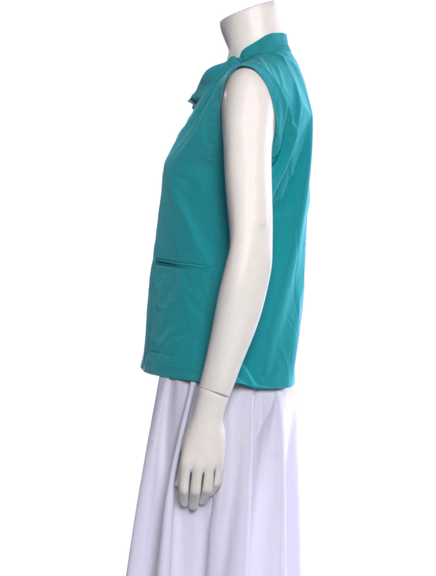 Marni Mock Neck Sleeveless Top