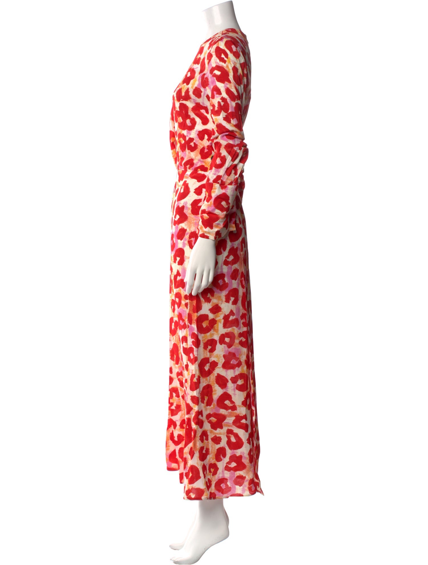 Marni Animal Print Long Dress
