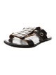 Marni Leather Studded Accents Slides