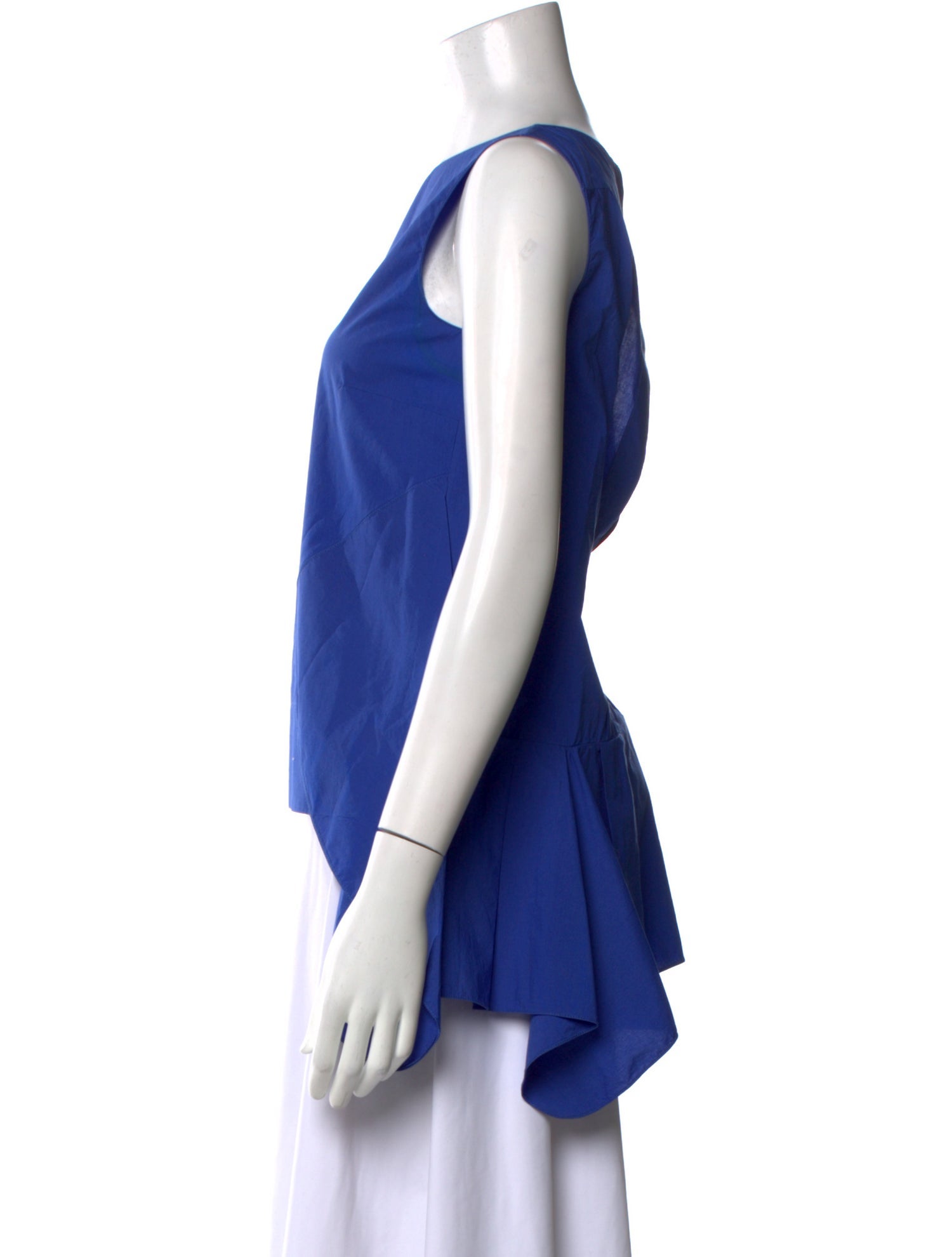 Marni Bateau Neckline Sleeveless Blouse