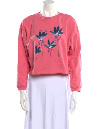 Marni Graphic Print Crew Neck Sweatshirt