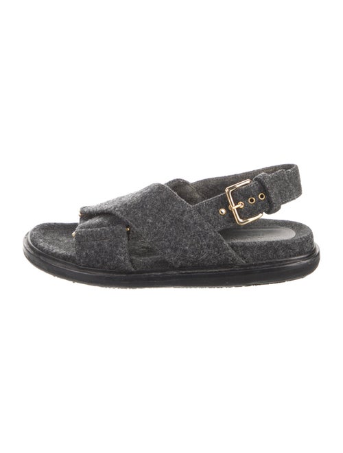 Marni Wool Slingback Sandals