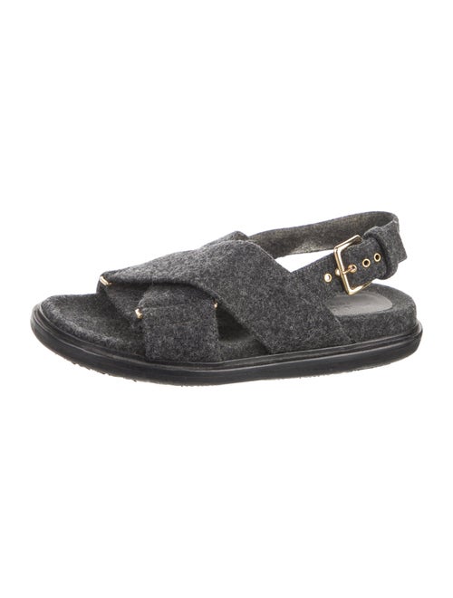 Marni Wool Slingback Sandals