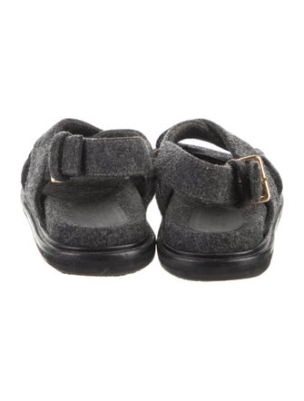 Marni Wool Slingback Sandals